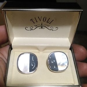 Tivoli vintage Pearl cufflinks